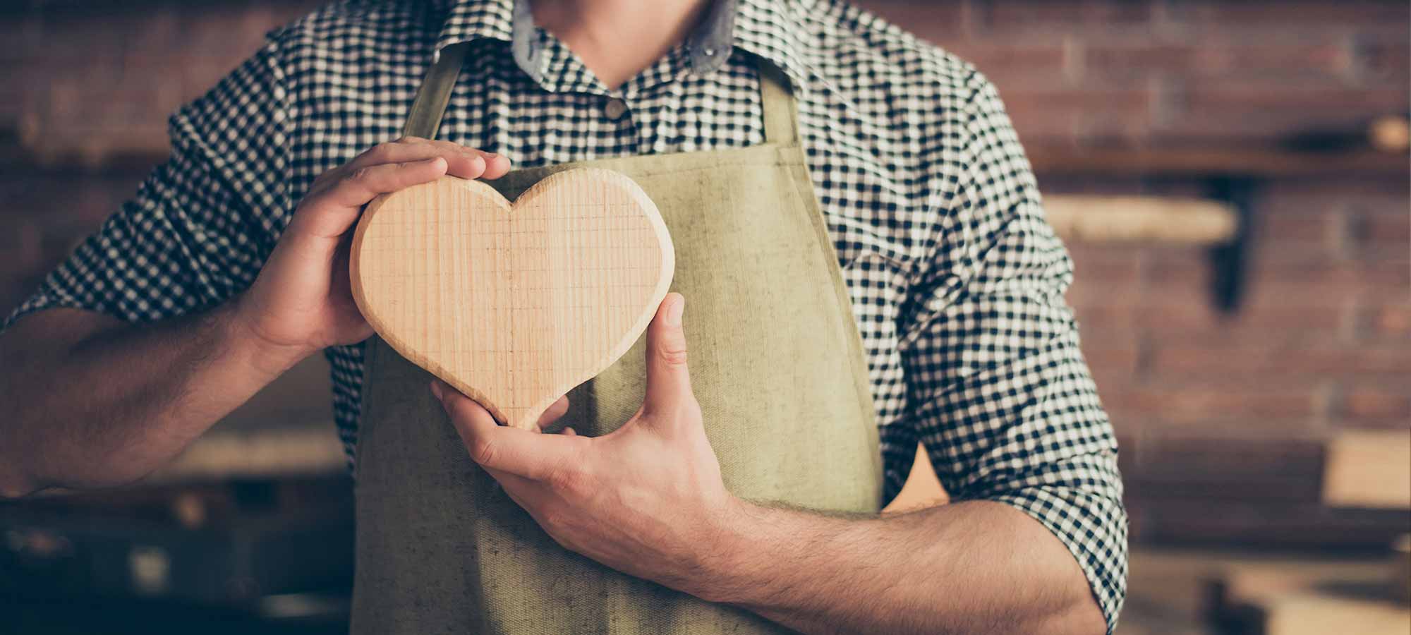 Spousal love is singular and artisanal